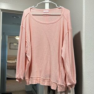 Pink lily long sleeve